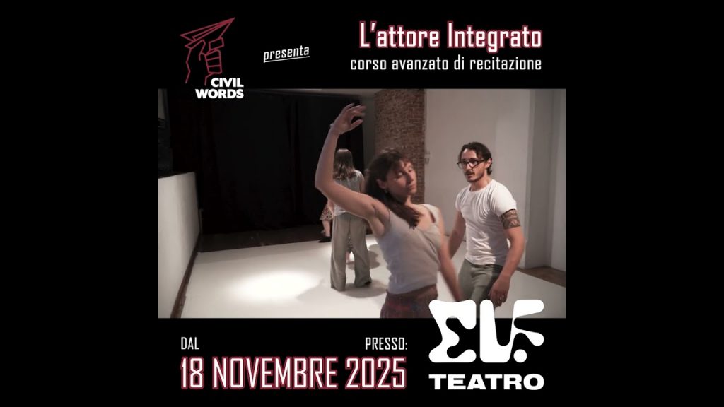 CORSO ATTORE INTEGRATO 2026 - TRAINING e MOVIMENTO